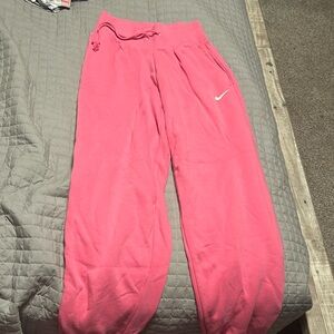 Nike pink sweats